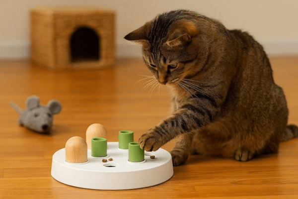 brinquedo interativo para gatos